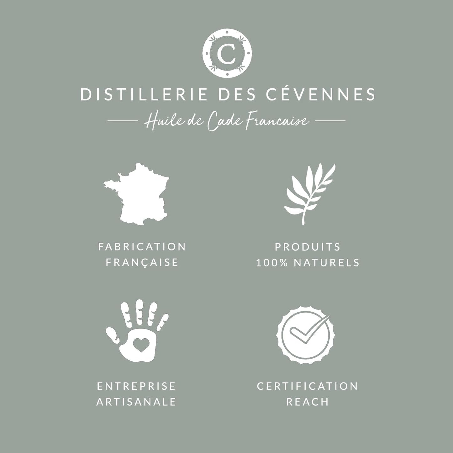 Huile de Cade pour Chevaux - Soin de la Dermite - 100% Fabriquée et Distillée en France