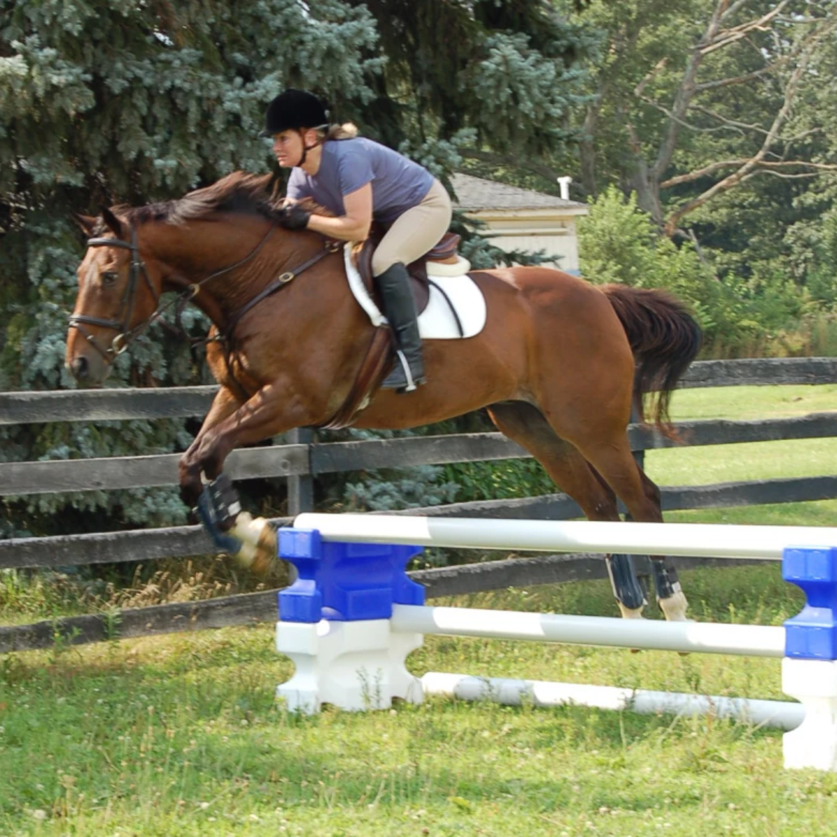 Bloc de saut en plastique