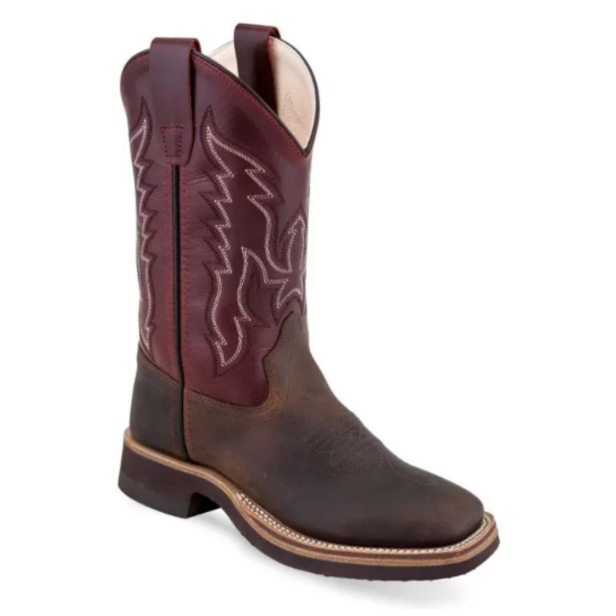 Bottes western Old West youth Bicolor