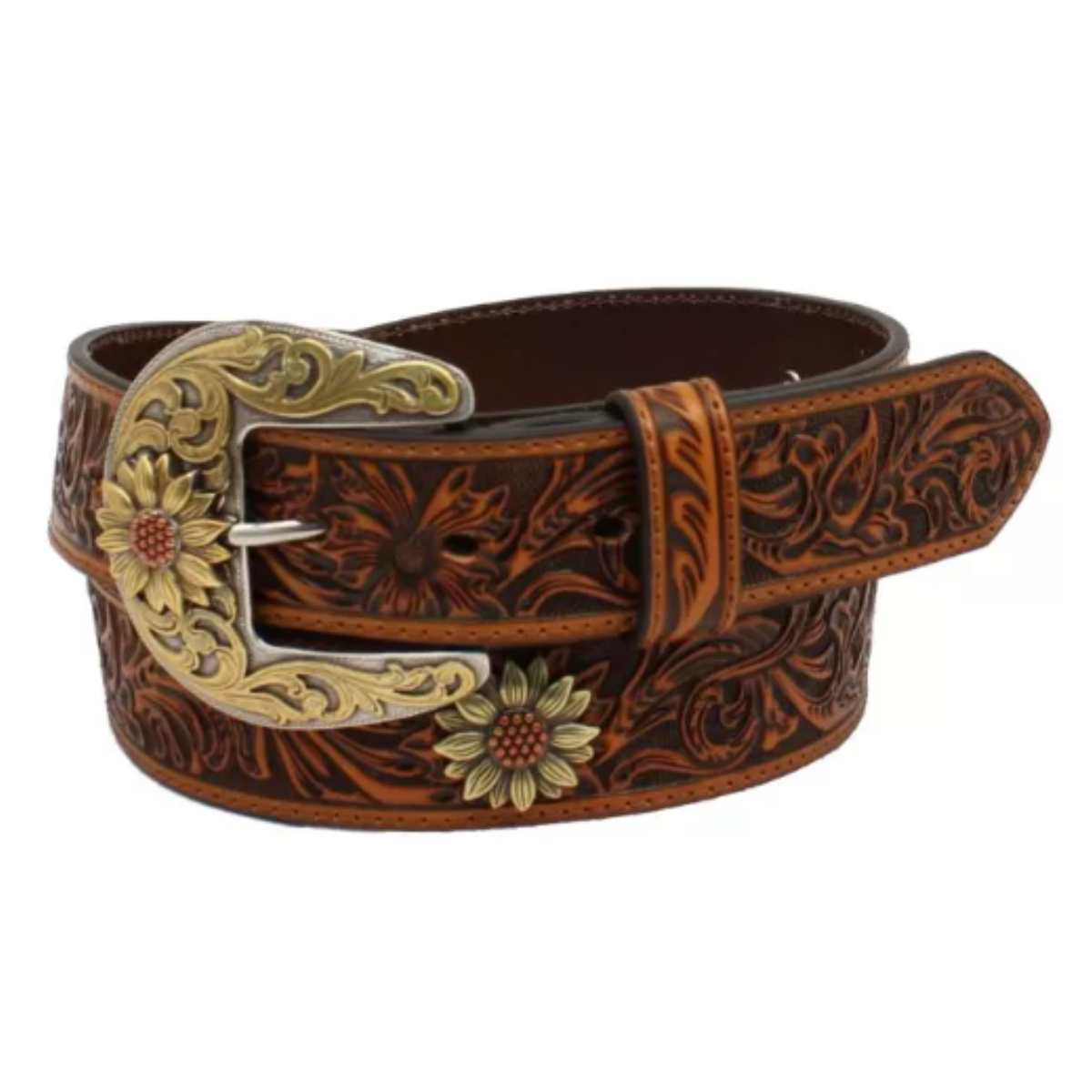 Ceinture Western Femme Ariat Sunflower