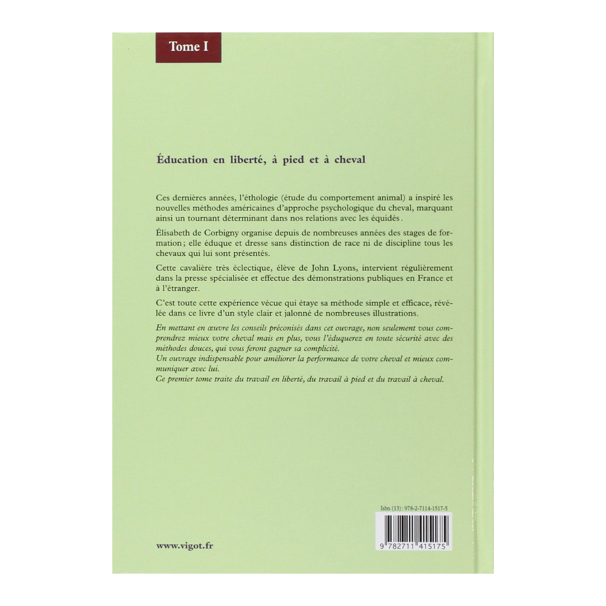 Equitation éthologique - Tome 1