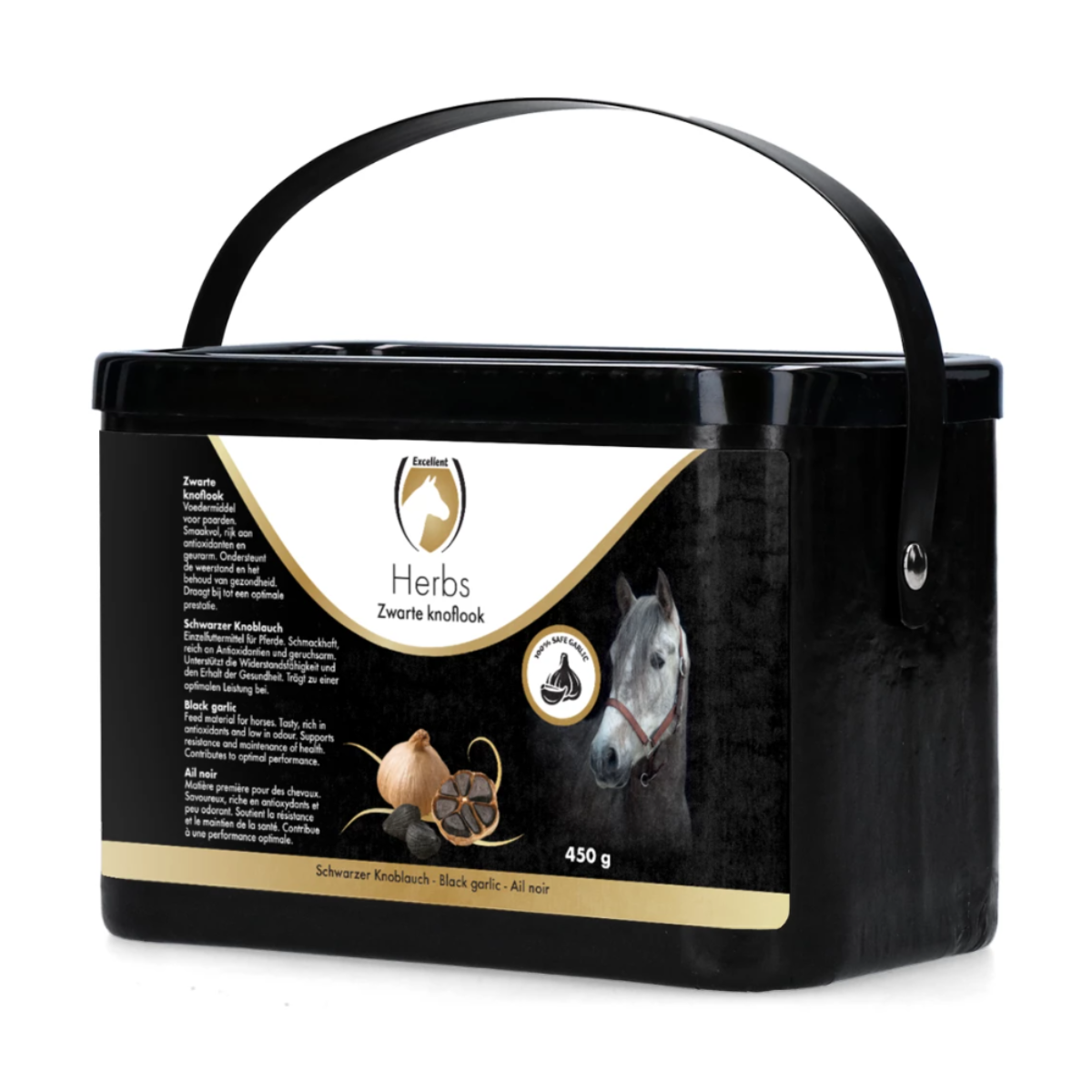 Herbes ail noir chevaux 450g
