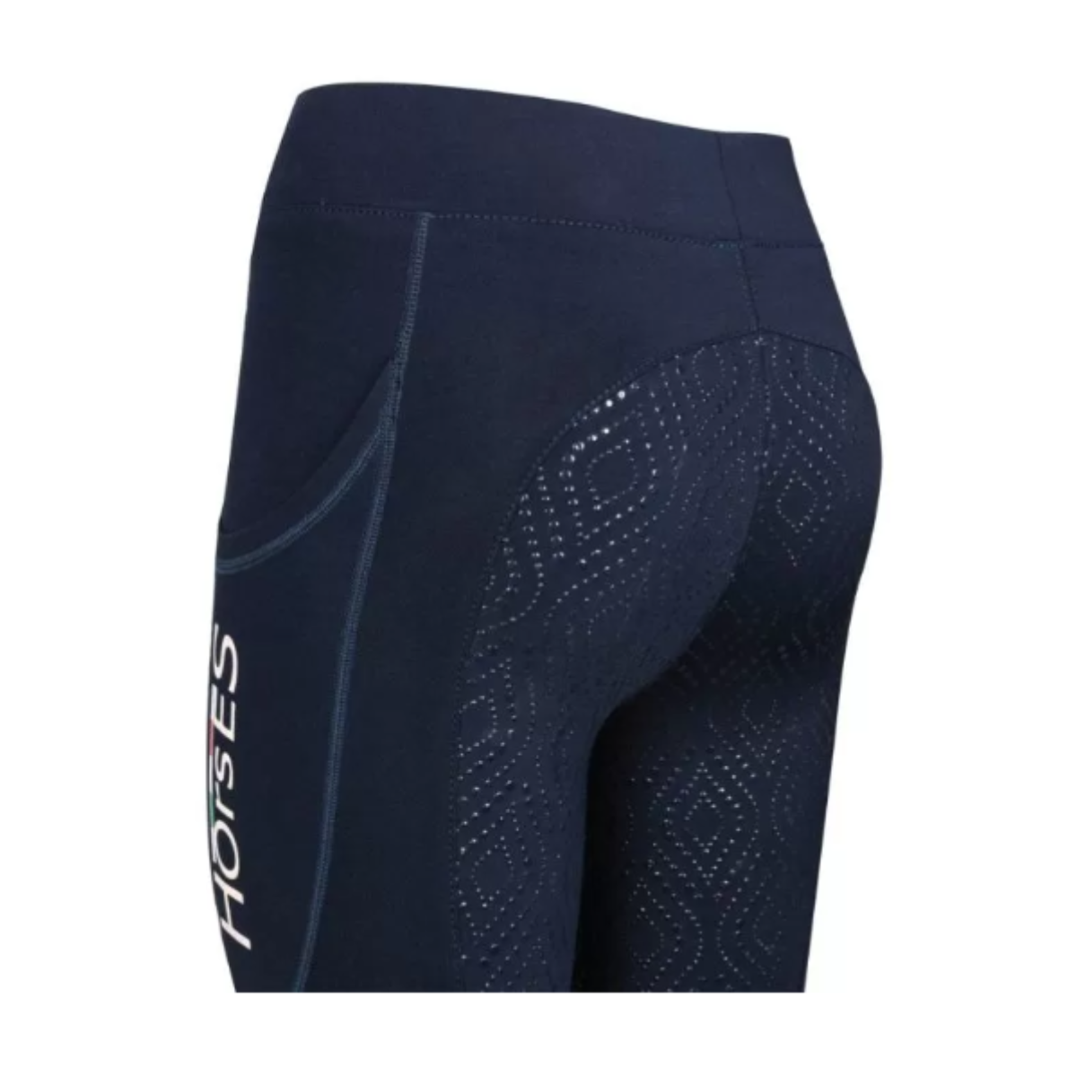 Leggings femme Horses equitation Nadine - Marine