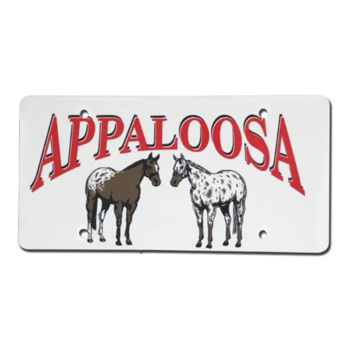 Plaque Métallique Appaloosa