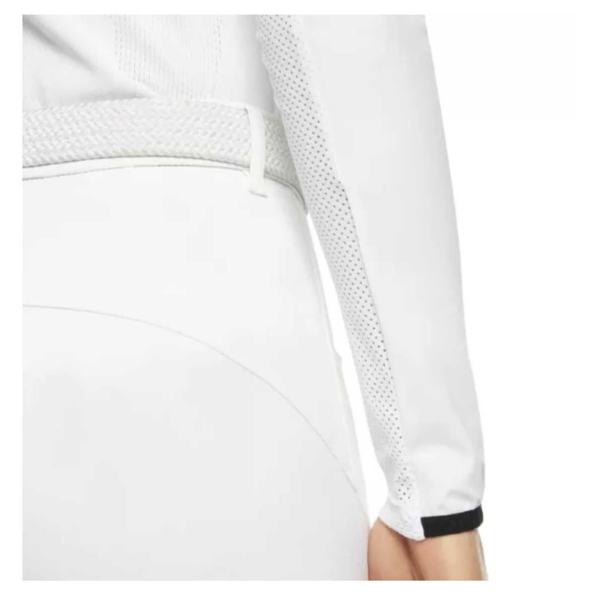 Polo Concours Femme Cavalleria Toscana R-Evo Epaulet Manches Longues