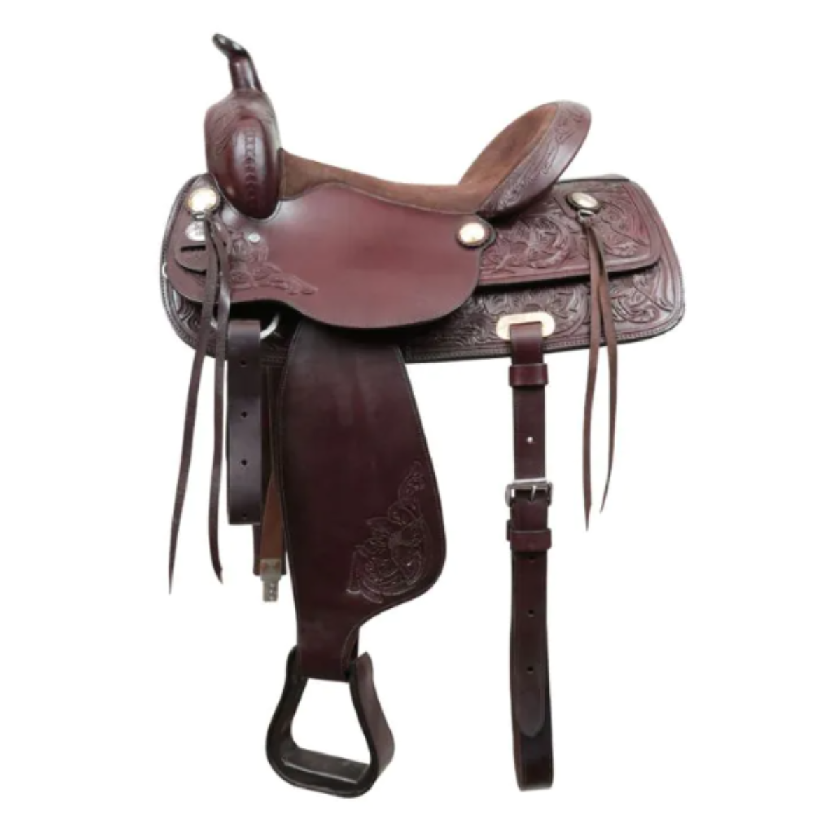 Selle Western 16" Silver Horse