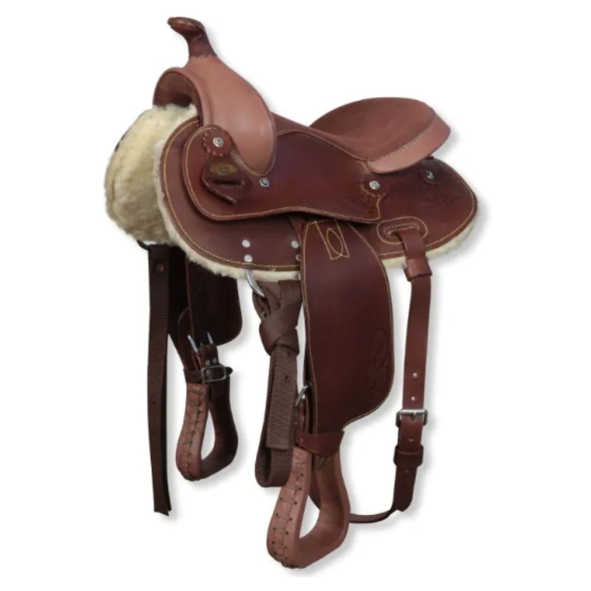 Selle Poney Western Silver Horse Wyoming