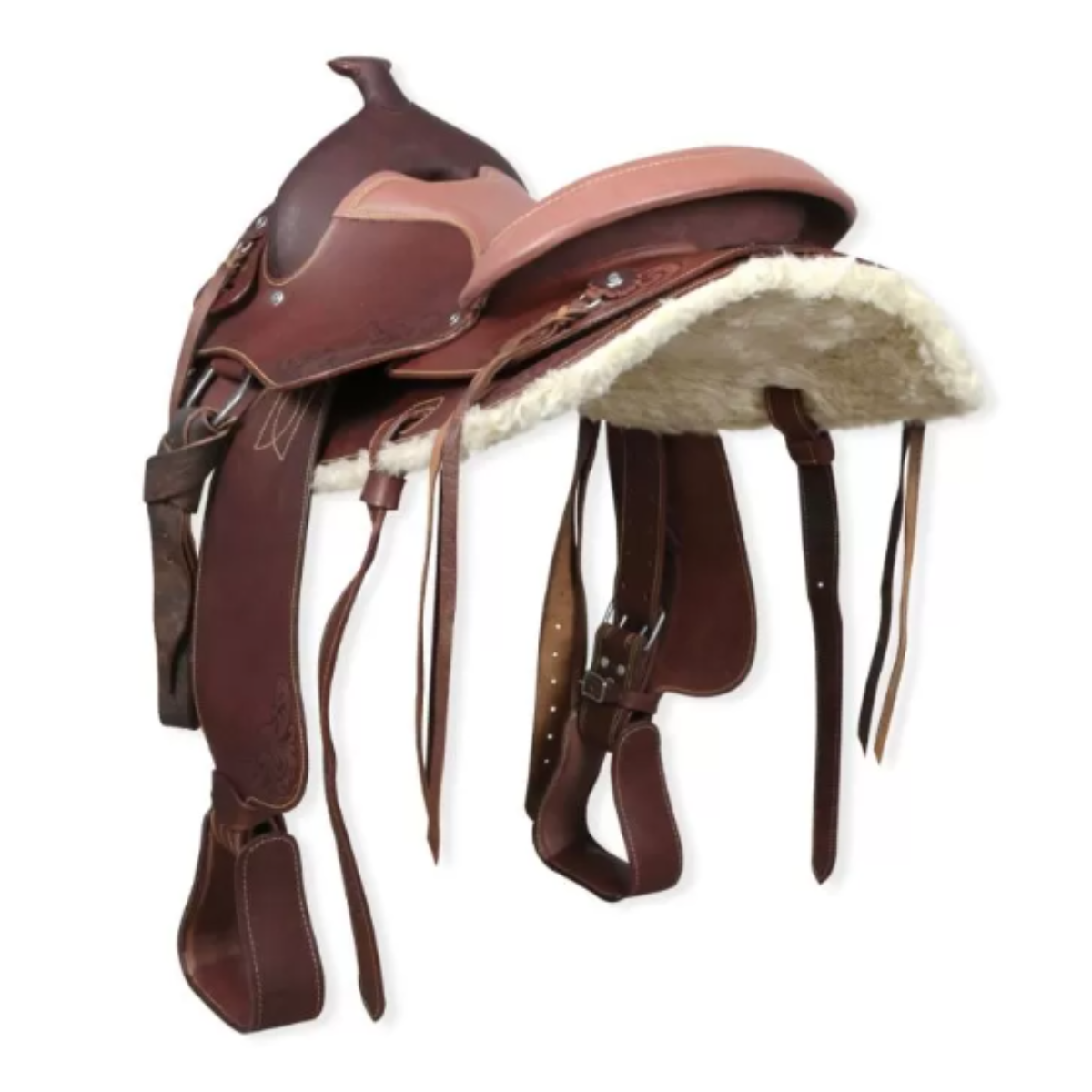 Selle Western 17" Silver Horse Winsconsin