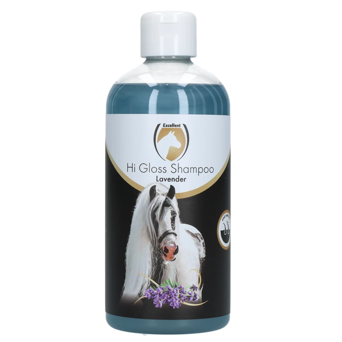 Shampoing chevaux hi gloss lavande 500 ml