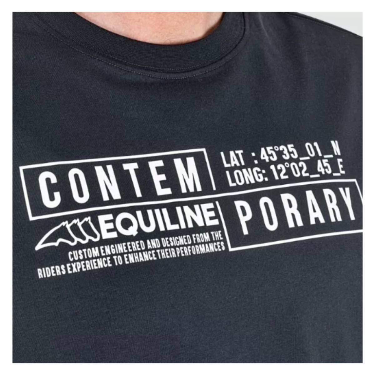 T-shirt Equitation Homme Equiline Canutec