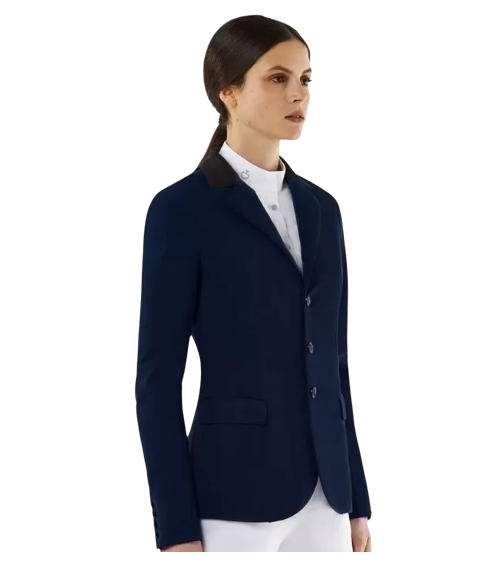 Veste de Concours Femme Cavalleria Toscana GP Riding - Marine