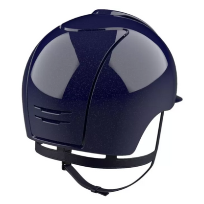 Bombe Equitation Kep Italia Cromo Diamond - Bleu