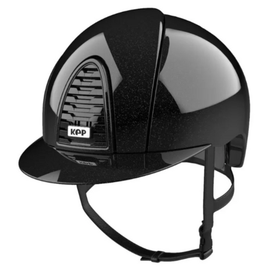 Bombe Equitation Kep Italia Cromo Diamond - Noir