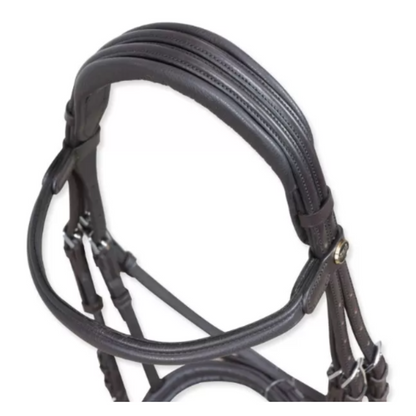 Bride Bombée Horses Arezzo Comfort - Marron