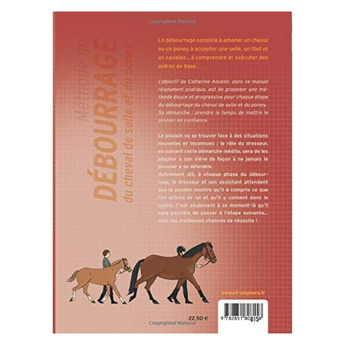 Livre - Méthode de débourrage du cheval de selle et du poney