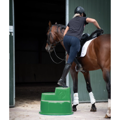 Excellent Chevaux Bloc de Montage 3 Etapes Vert