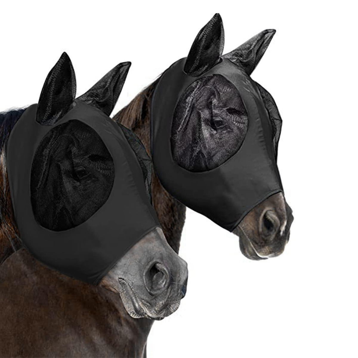 Masque de cheval respirant et élastique