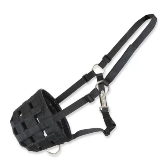 Muselière Nylon Plastique Horses