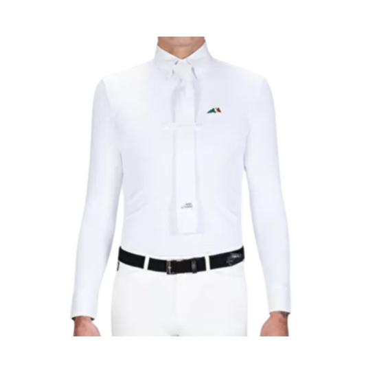 Polo Concours Homme Equiline David Manche Longue