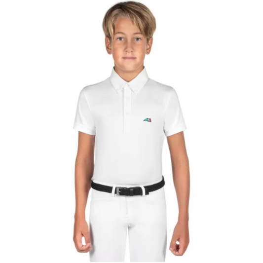 Polo de Concours Enfant Equiline Jeremyk