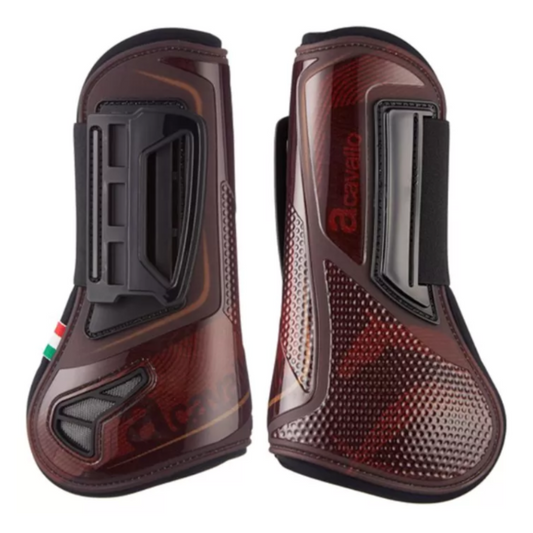 Protège Tendons Acavallo Opera Gel Lined - Marron