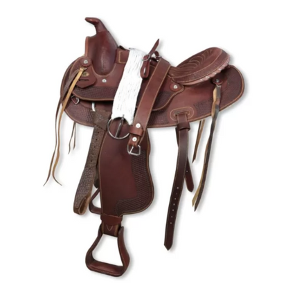 Selle Western 16" Silver Horse Mod. Indiana U.S.