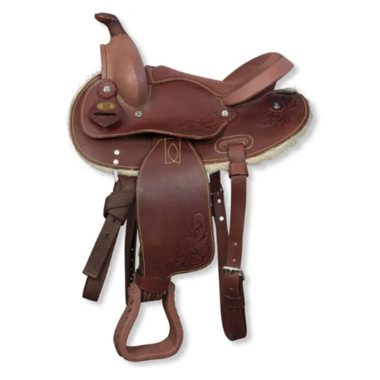 Selle Poney Western Silver Horse Wyoming