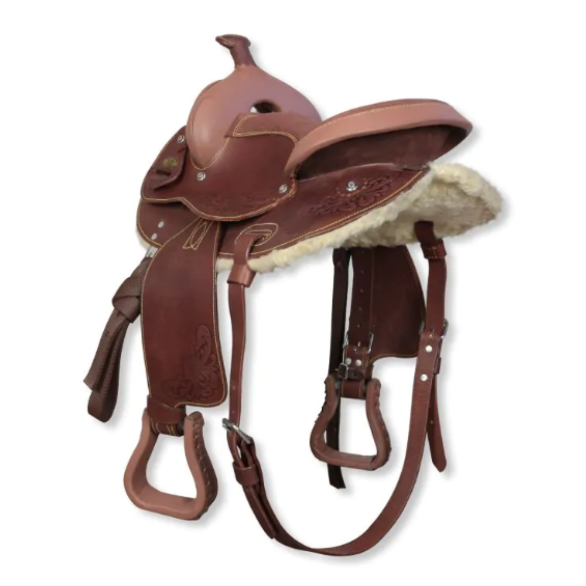 Selle Poney Western Silver Horse Wyoming