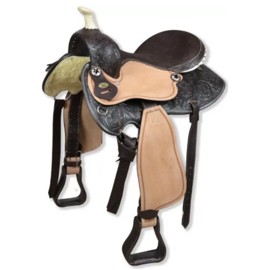 Selle Western 16" Silver Horse Orion