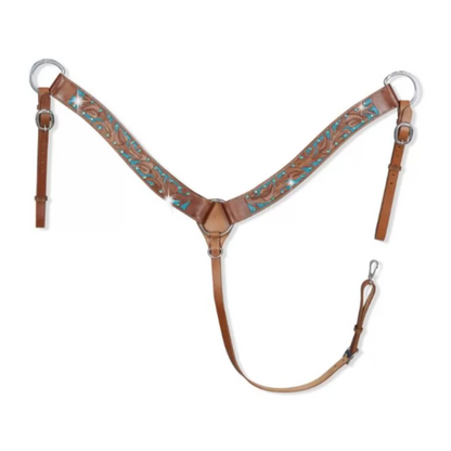 Selle Western 15" Silver Horse Georgia - Bleu ou Rose