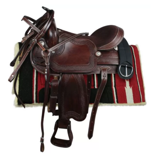 Selle Western Silver Horse "Laredo"