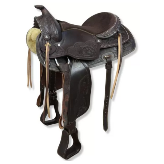 Selle Western Silver Horse Maine - 16"