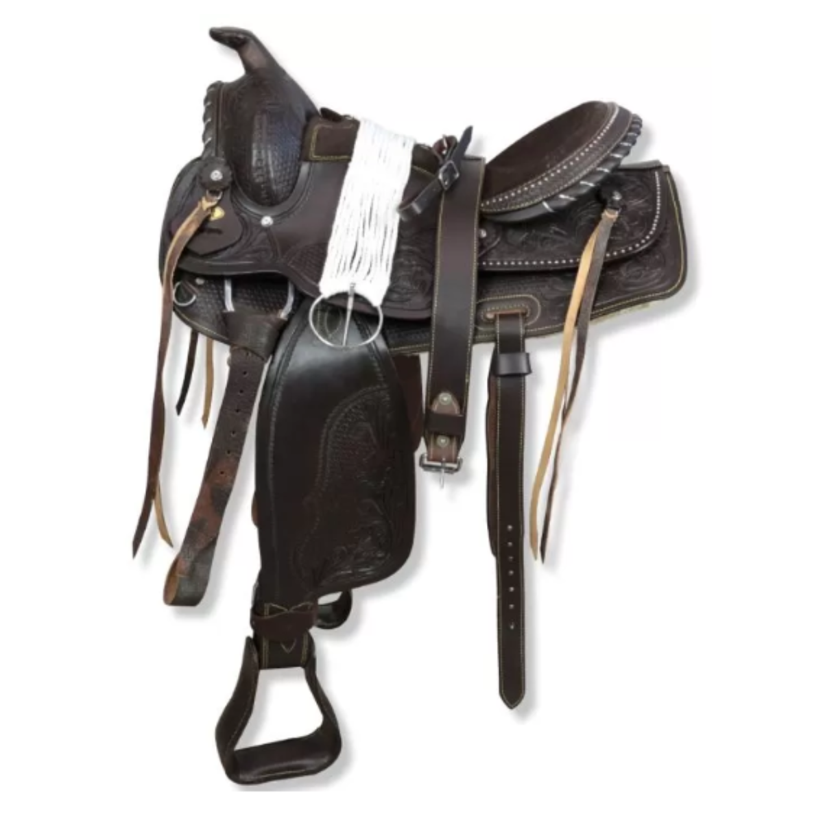 Selle Western Silver Horse Maine - 16"