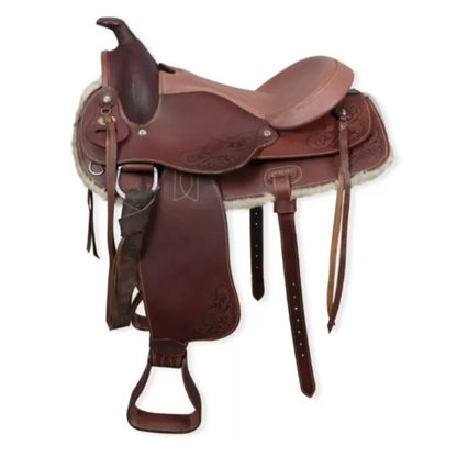 Selle Western 17" Silver Horse Winsconsin