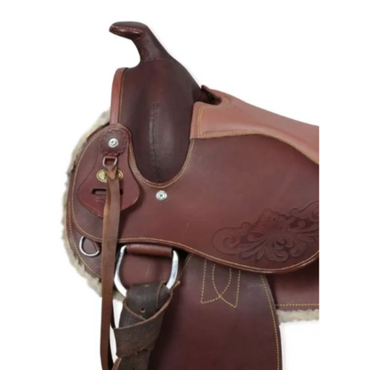 Selle Western 17" Silver Horse Winsconsin