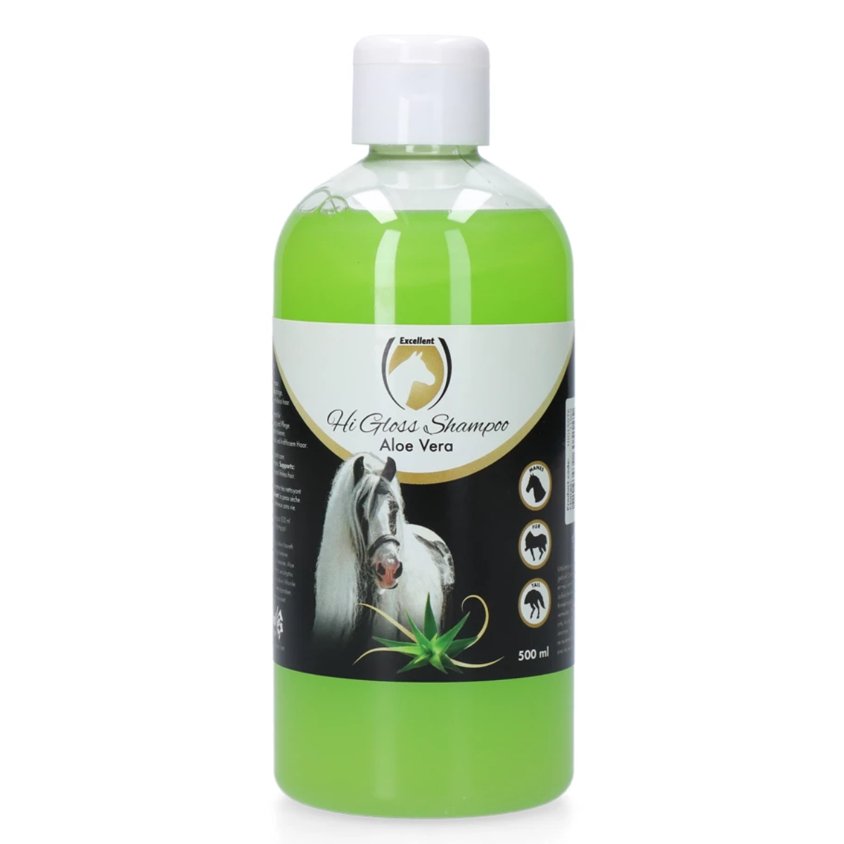 Shampoing chevaux hi gloss Aloe Vera